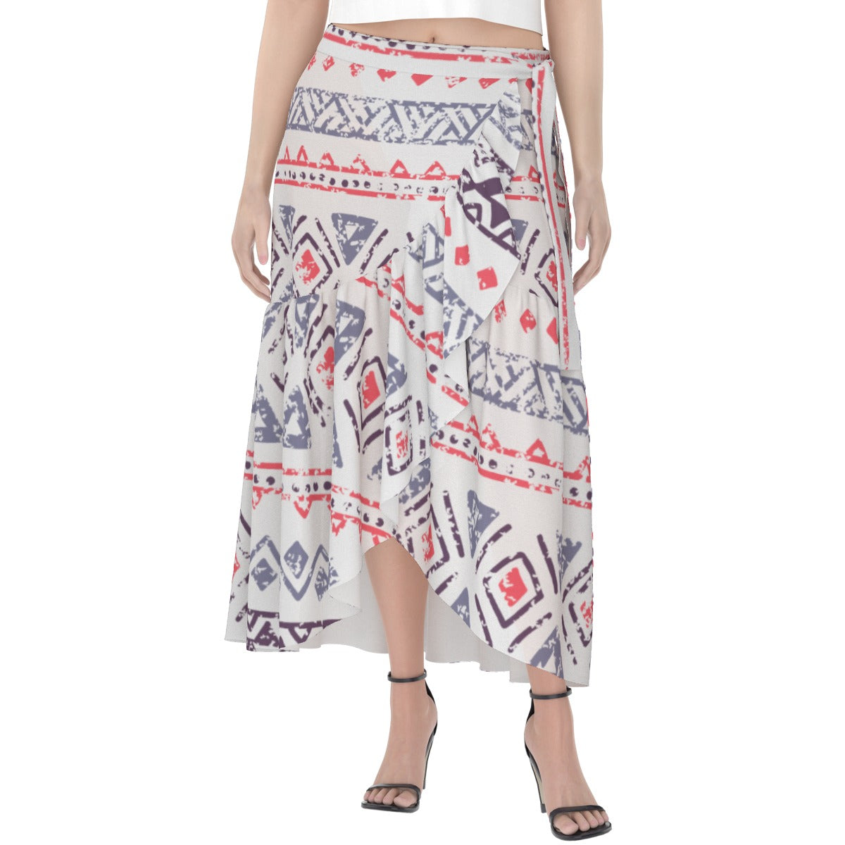 All-Over Print Women's Wrap Skirt