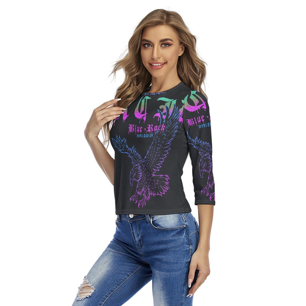 All-Over Print Women's Raglan Sleeves T-shirts