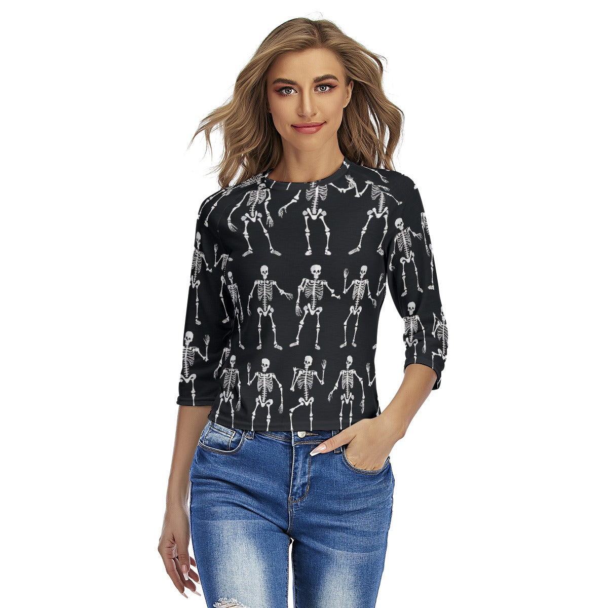 All-Over Print Women's Raglan Sleeves T-shirts