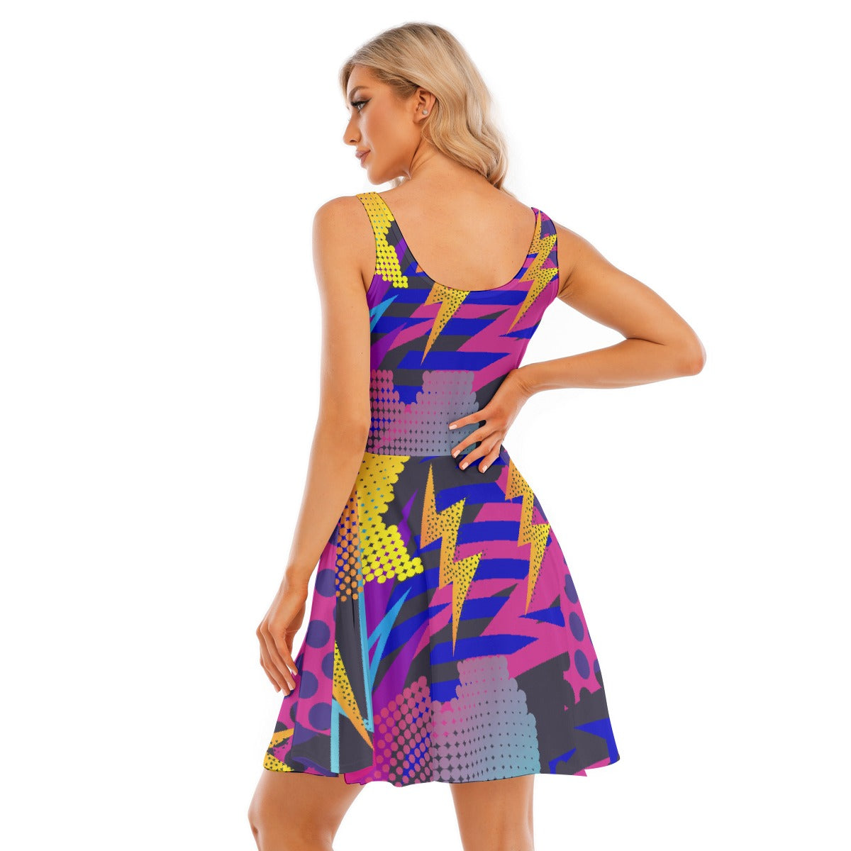 All-Over Print Women's Tank Vest Dress