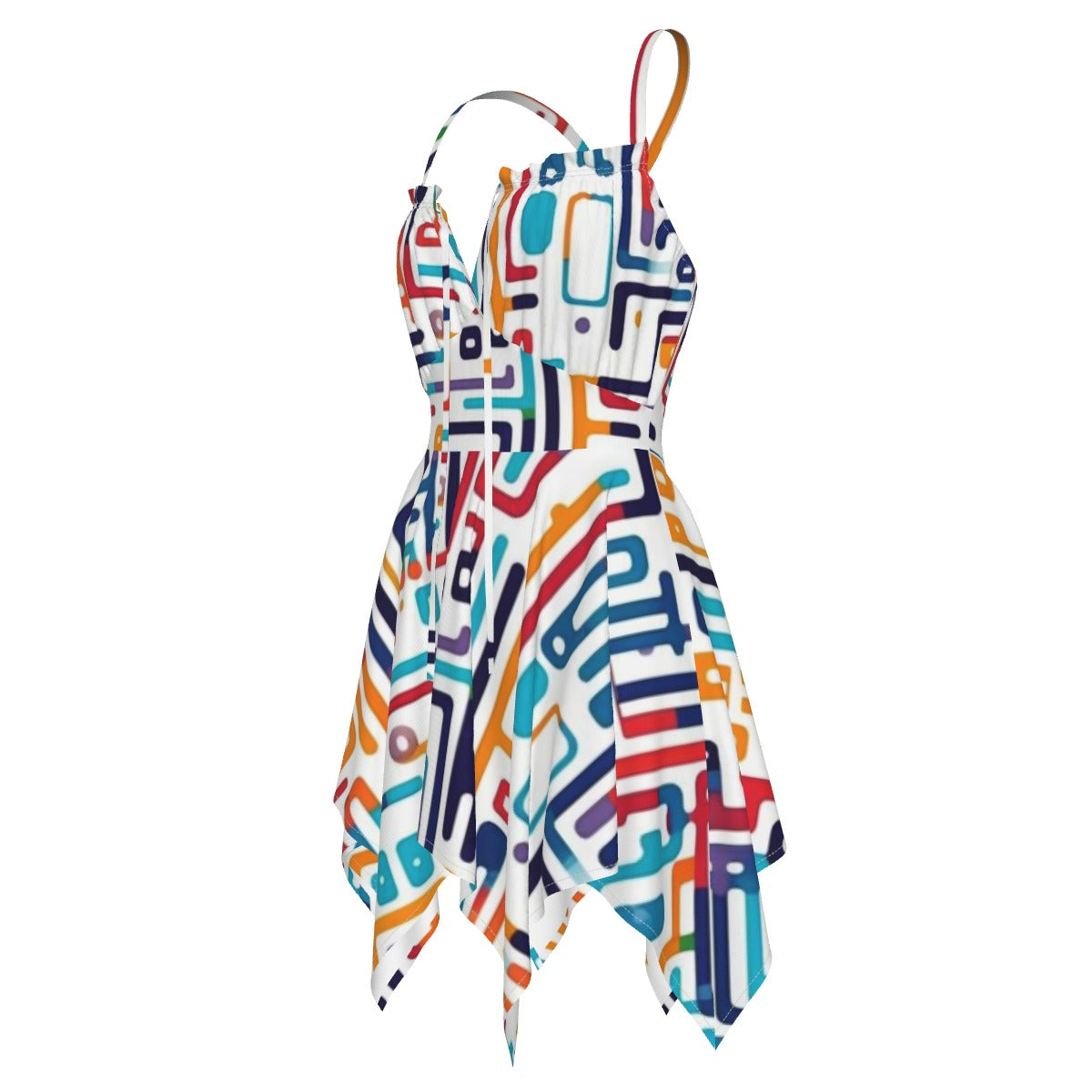 All-Over Print Women's Slip Dress