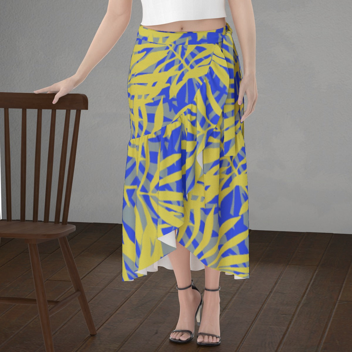 All-Over Print Women's Wrap Skirt