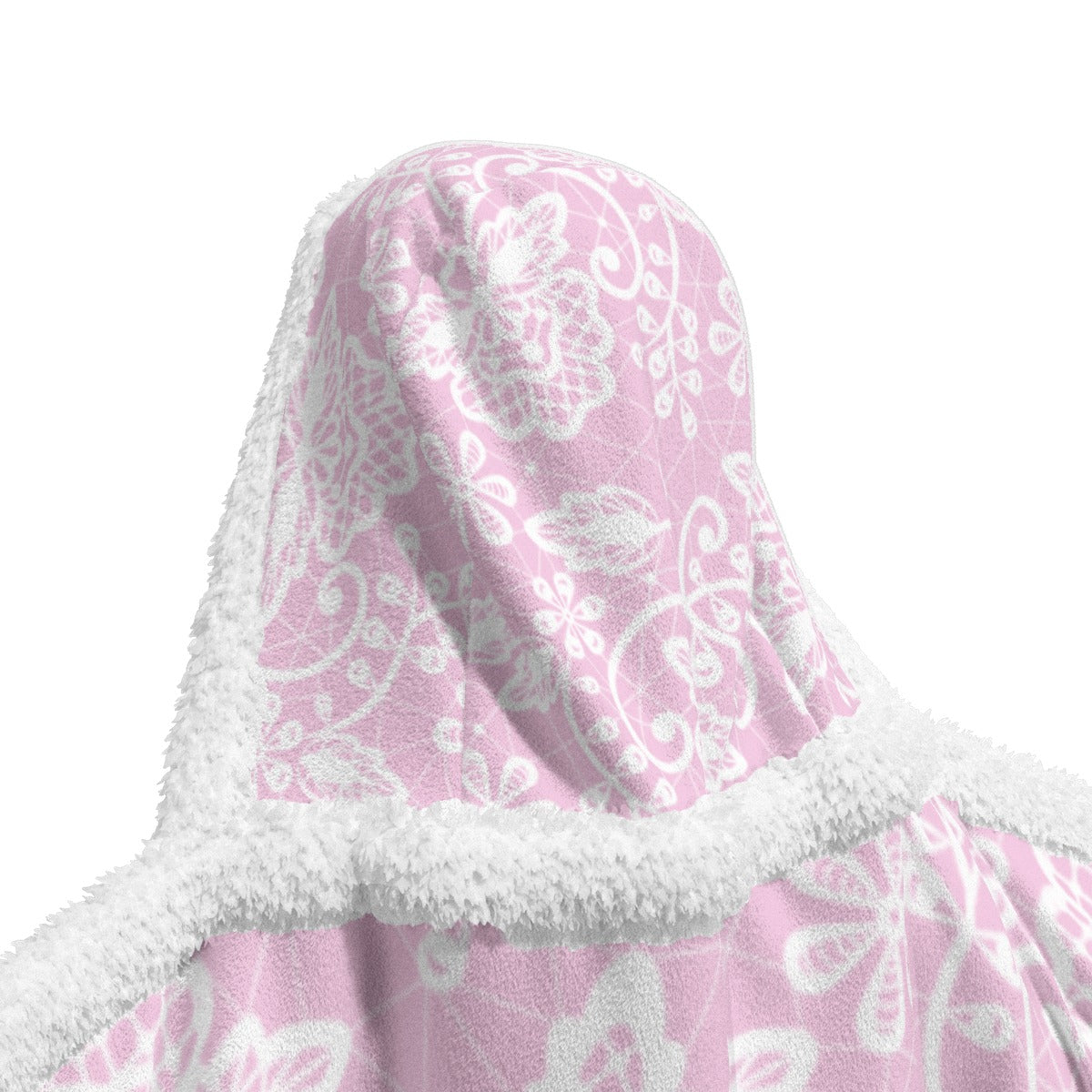 All-Over Print Unisex Wearable Hooded Blanket