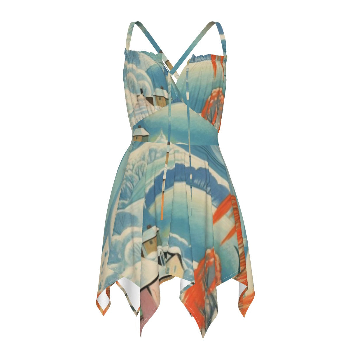 All-Over Print Women's Slip Dress