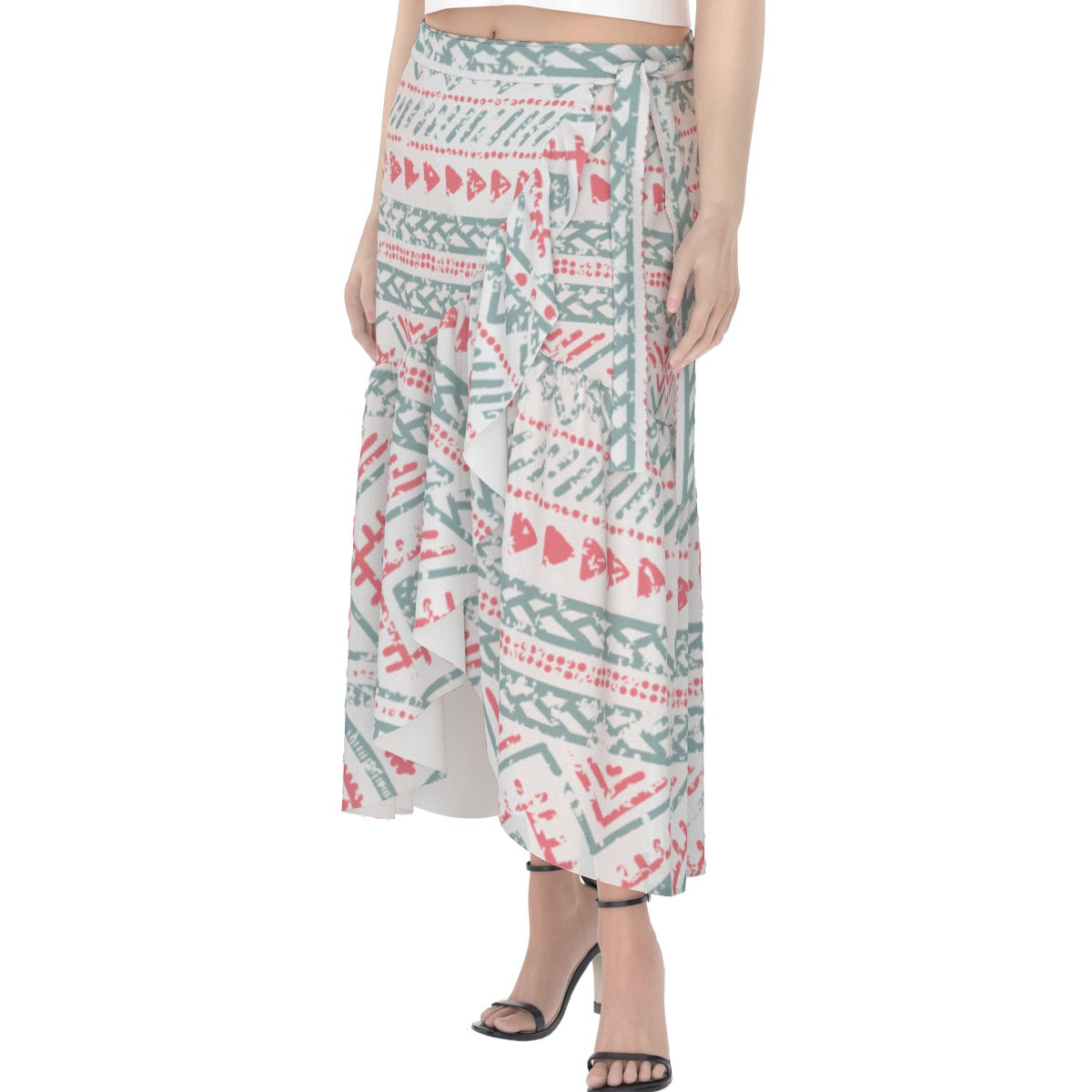 All-Over Print Women's Wrap Skirt