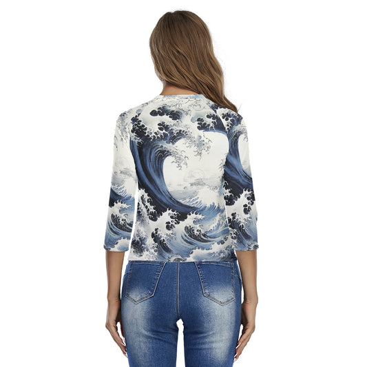 All-Over Print Women's Raglan Sleeves T-shirts