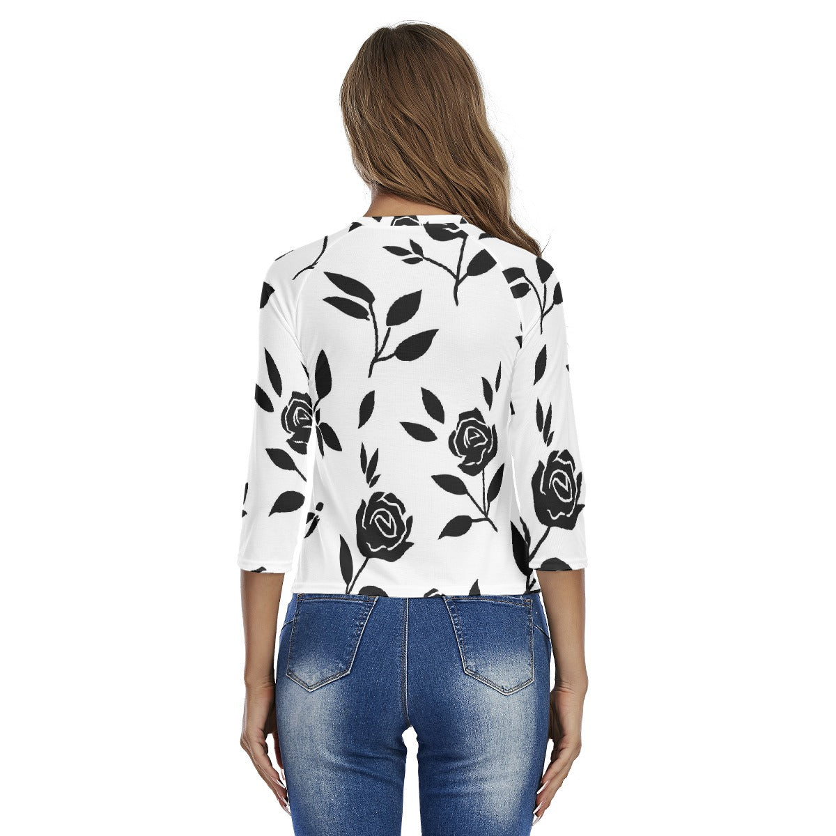 All-Over Print Women's Raglan Sleeves T-shirts