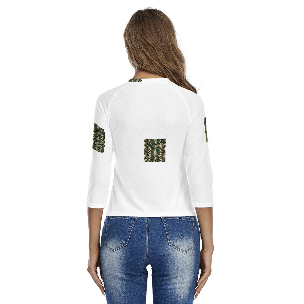 All-Over Print Women's Raglan Sleeves T-shirts