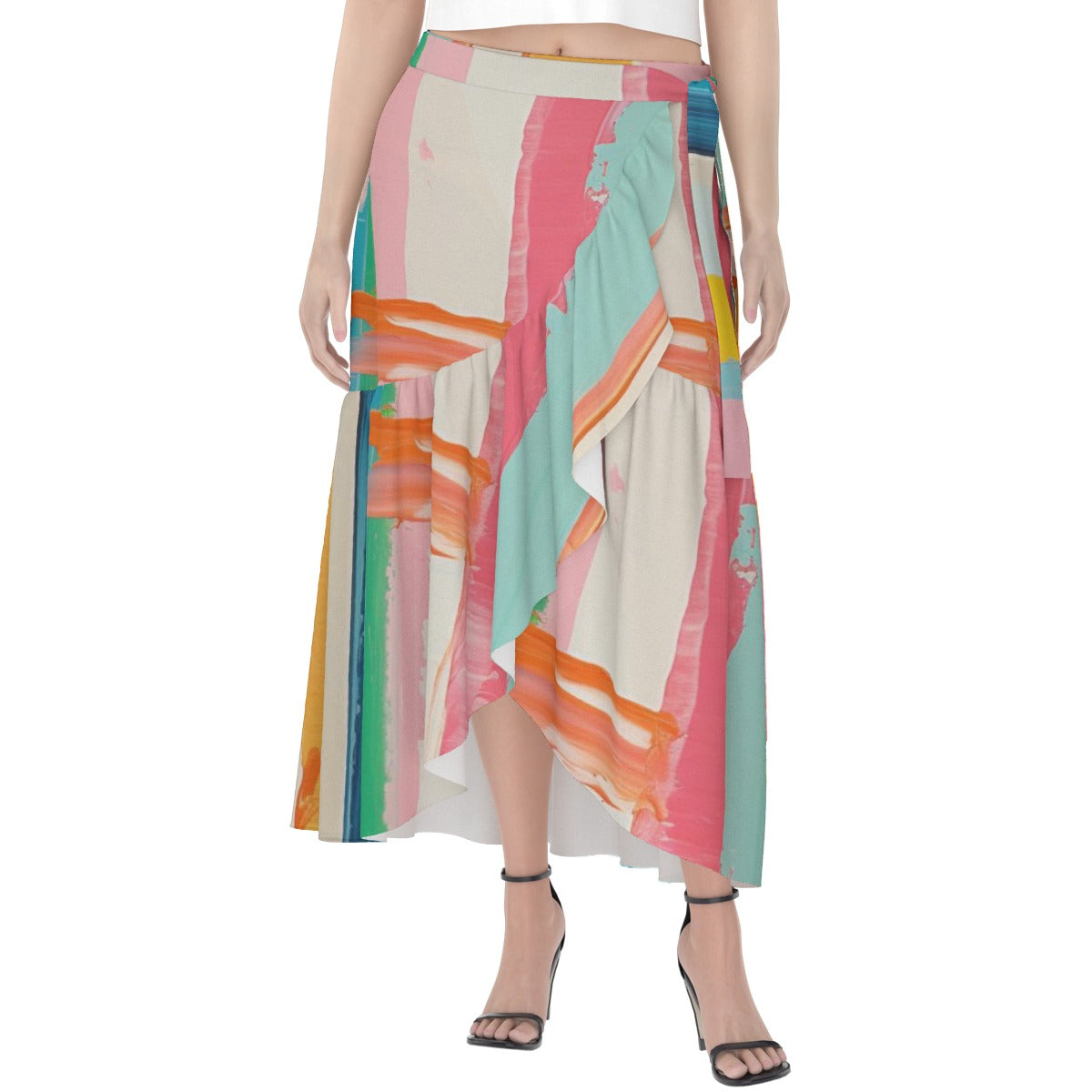 All-Over Print Women's Wrap Skirt