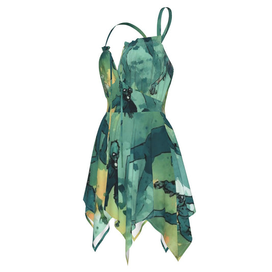 All-Over Print Women's Slip Dress