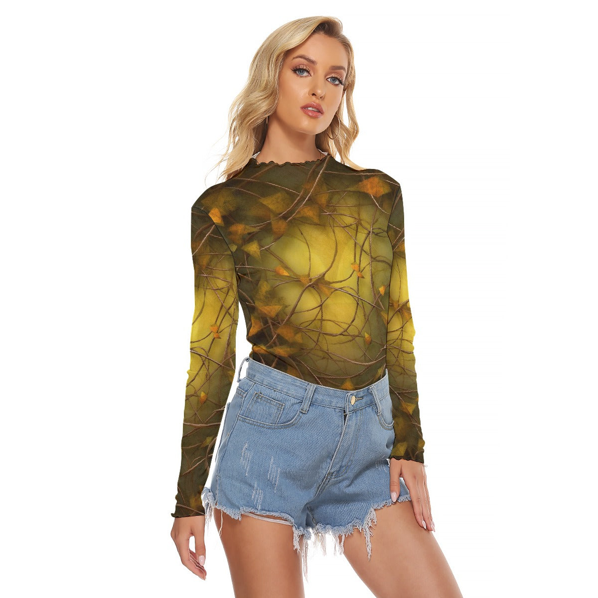 All-Over Print Women's Mesh T-shirt