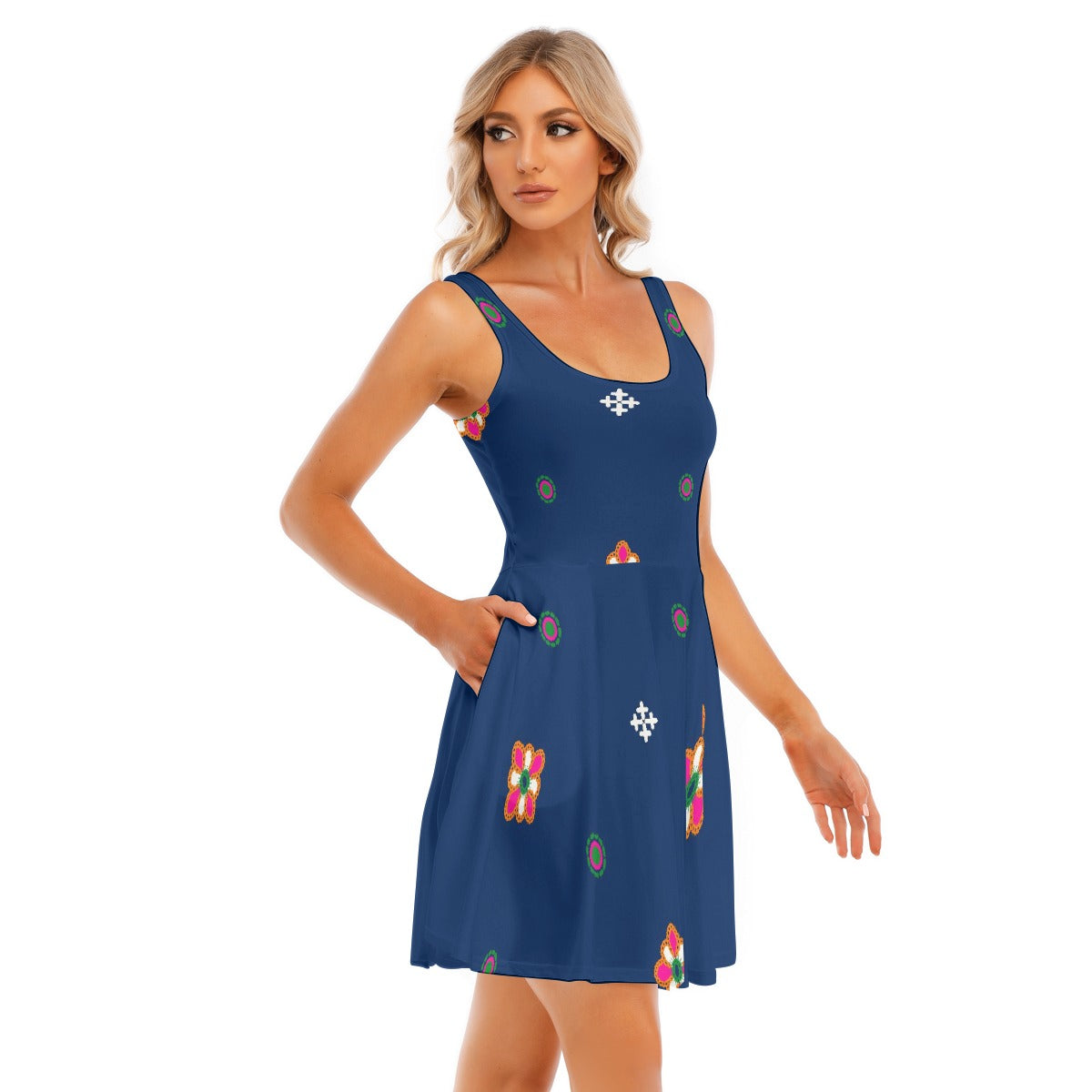 All-Over Print Women's Tank Vest Dress