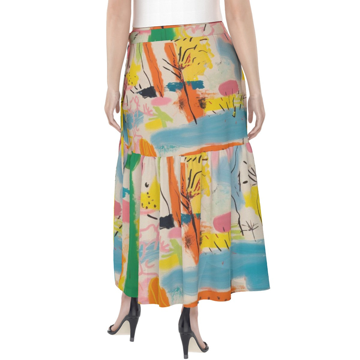 All-Over Print Women's Wrap Skirt