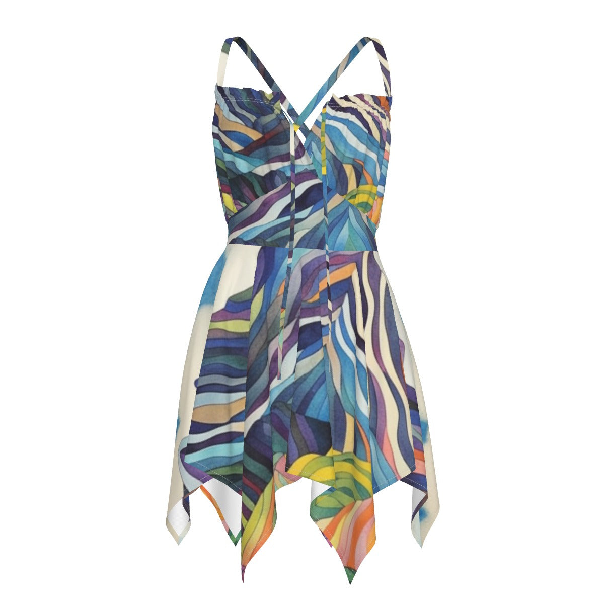 All-Over Print Women's Slip Dress