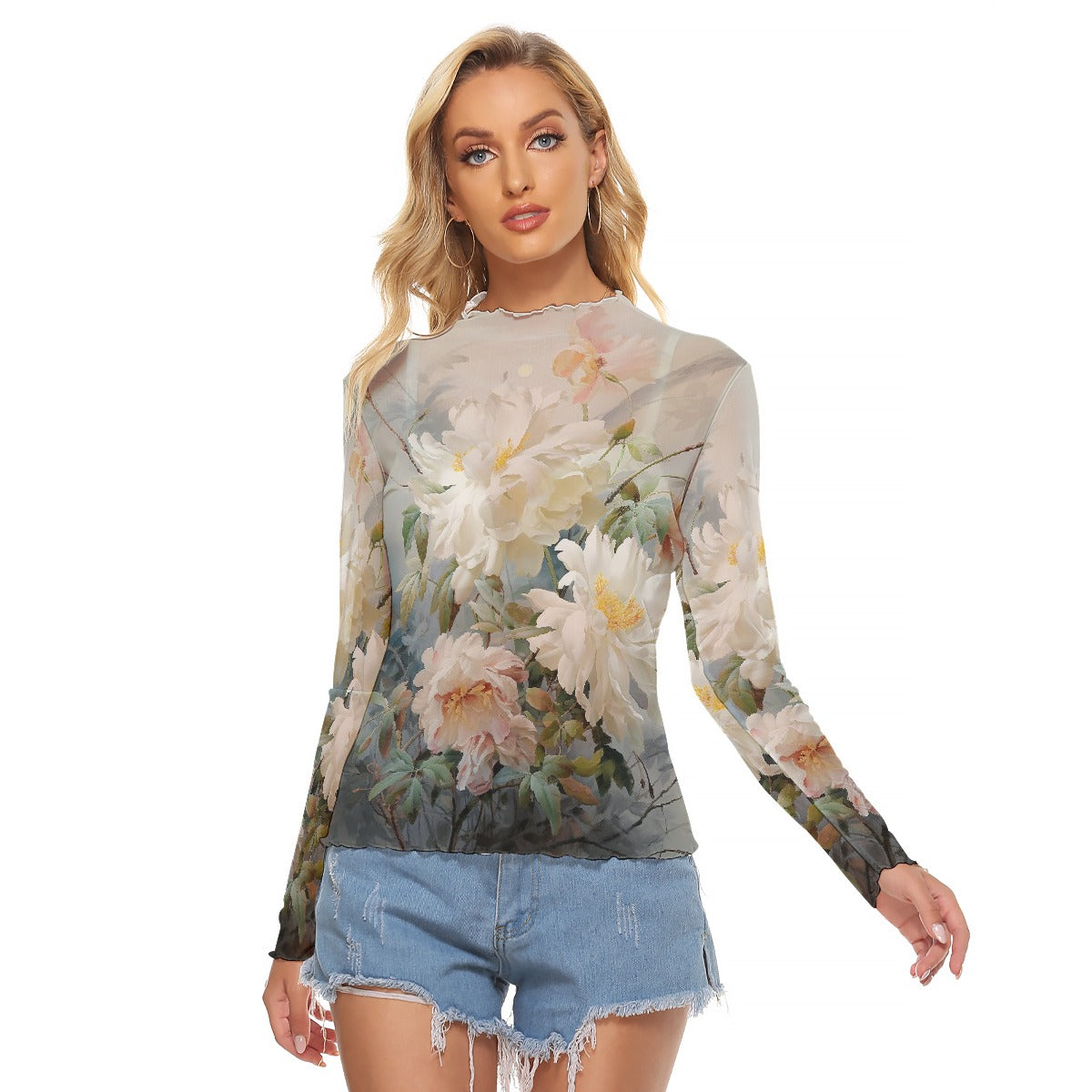 All-Over Print Women's Mesh T-shirt