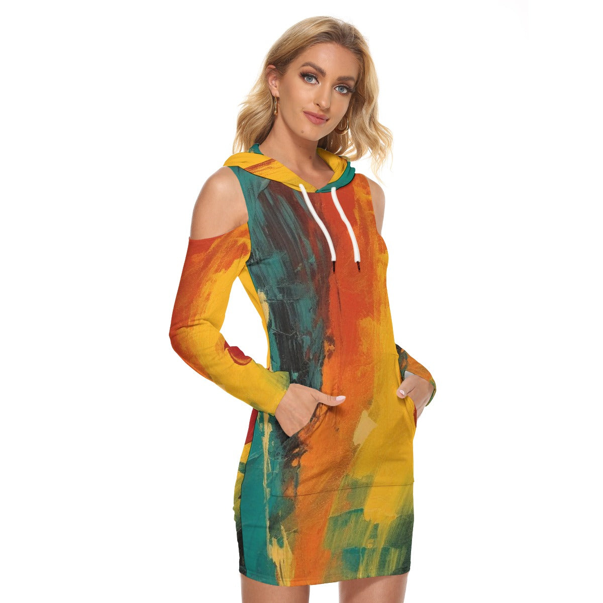 All-Over Print Women's Tight Dress