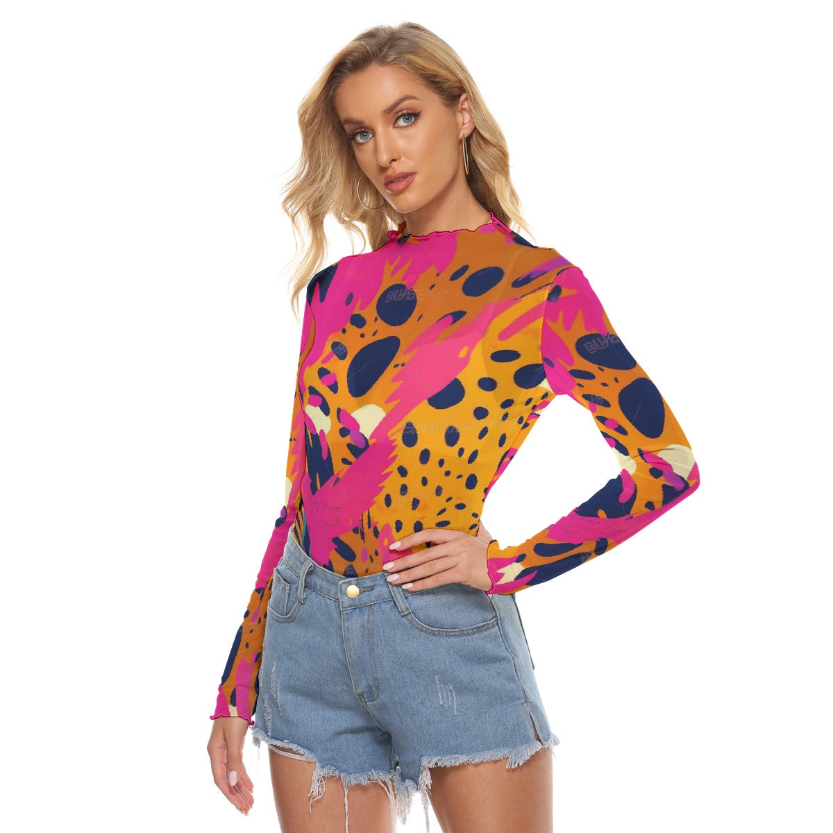 All-Over Print Women's Mesh T-shirt