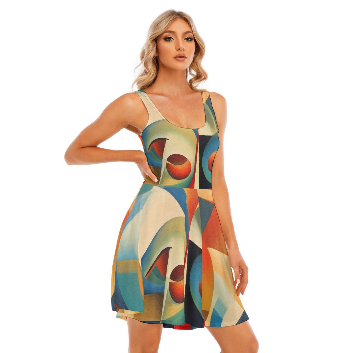 All-Over Print Women's Tank Vest Dress