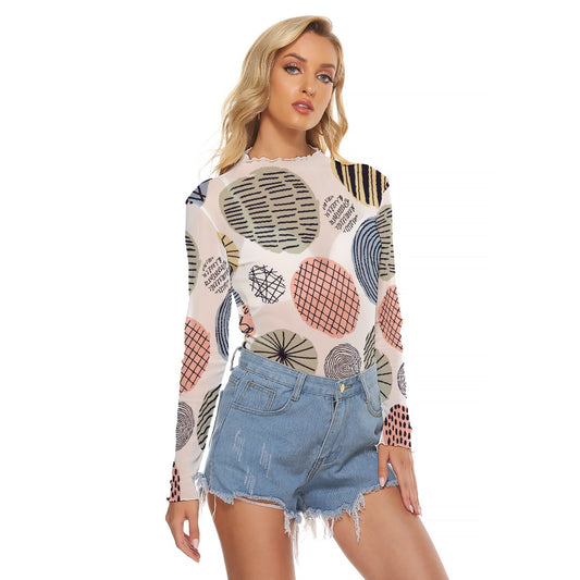 All-Over Print Women's Mesh T-shirt