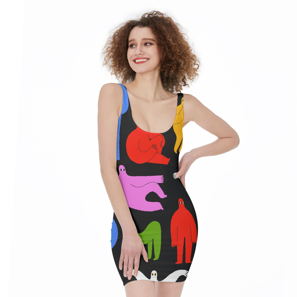 All-Over Print Women's Bodycon Dress