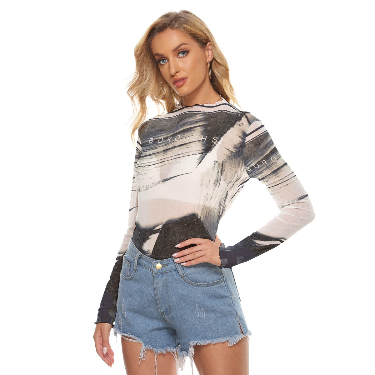 All-Over Print Women's Mesh T-shirt