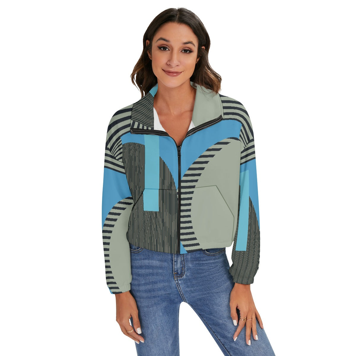 All-Over Print Women's Zip Jacket