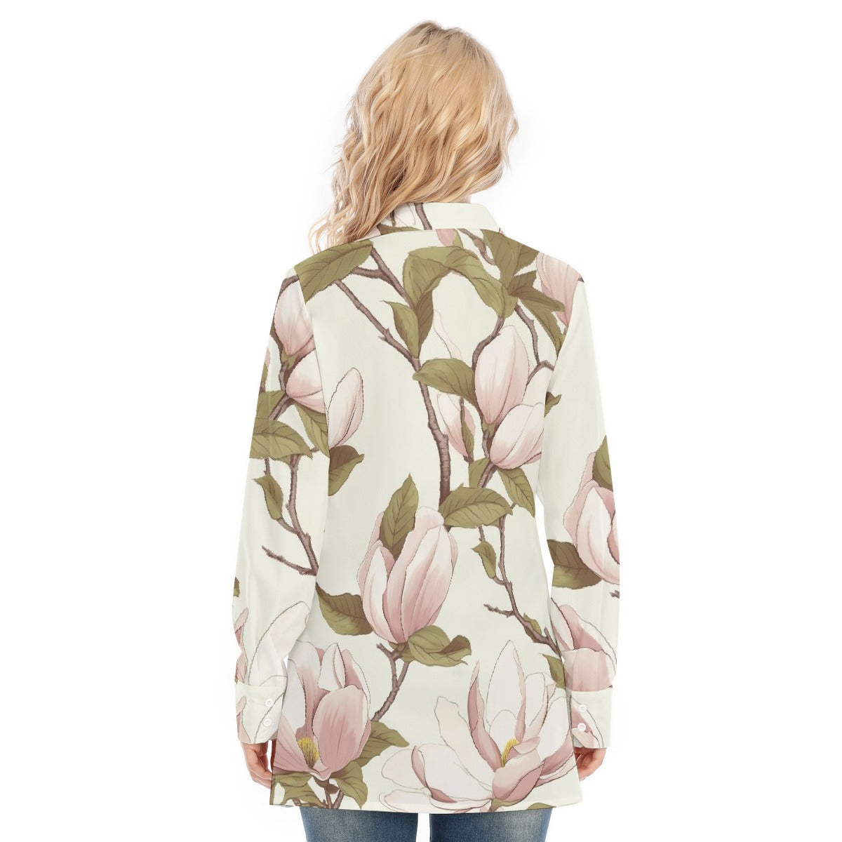 All-Over Print Women's Long Shirt