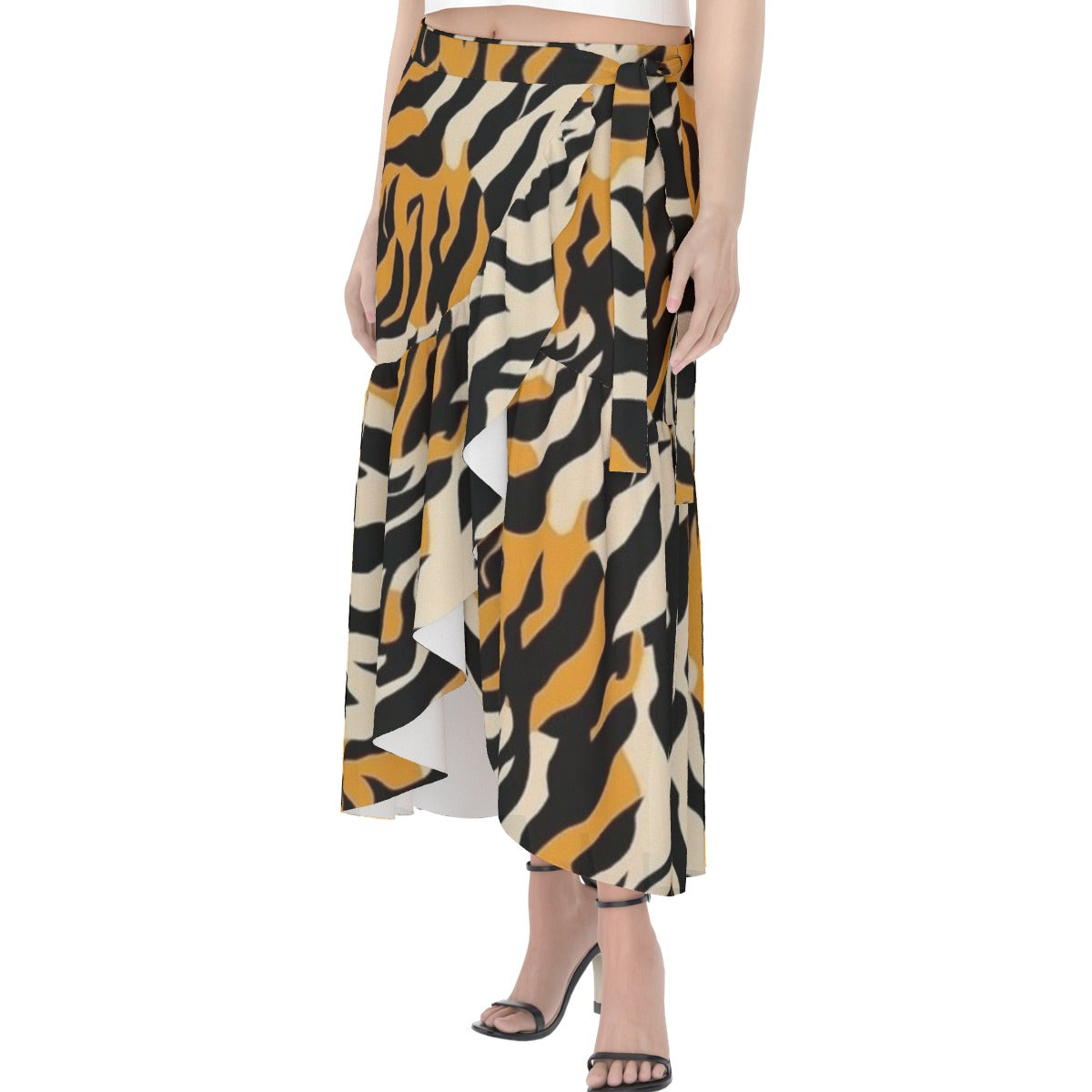 All-Over Print Women's Wrap Skirt