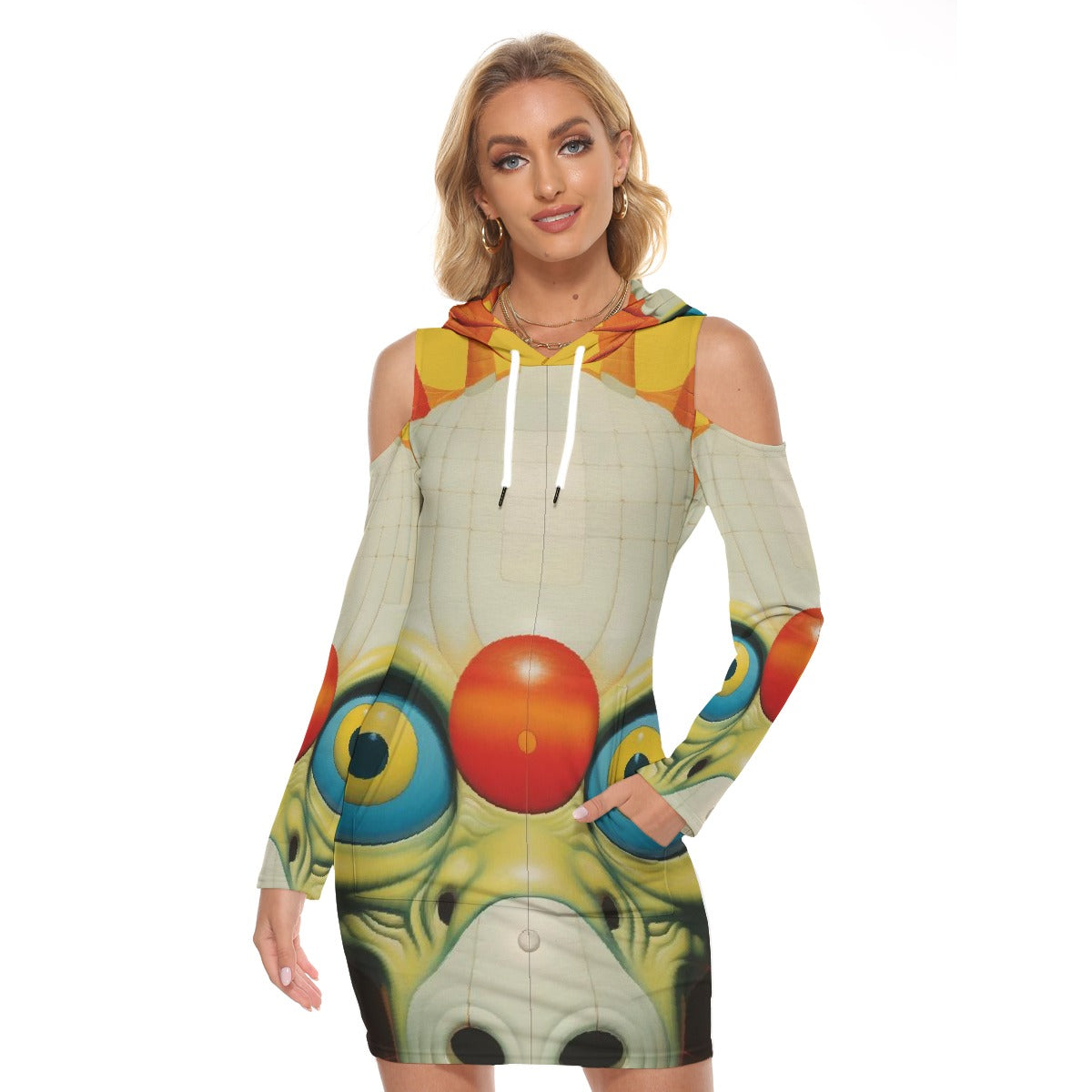 All-Over Print Women's Tight Dress