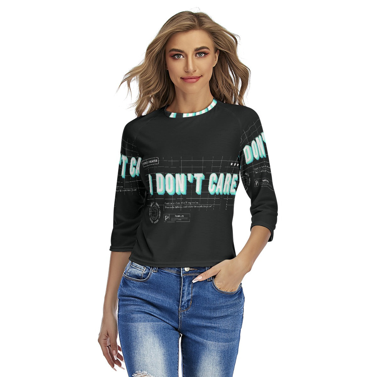 All-Over Print Women's Raglan Sleeves T-shirts