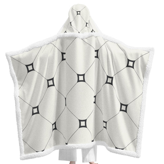 All-Over Print Unisex Wearable Hooded Blanket