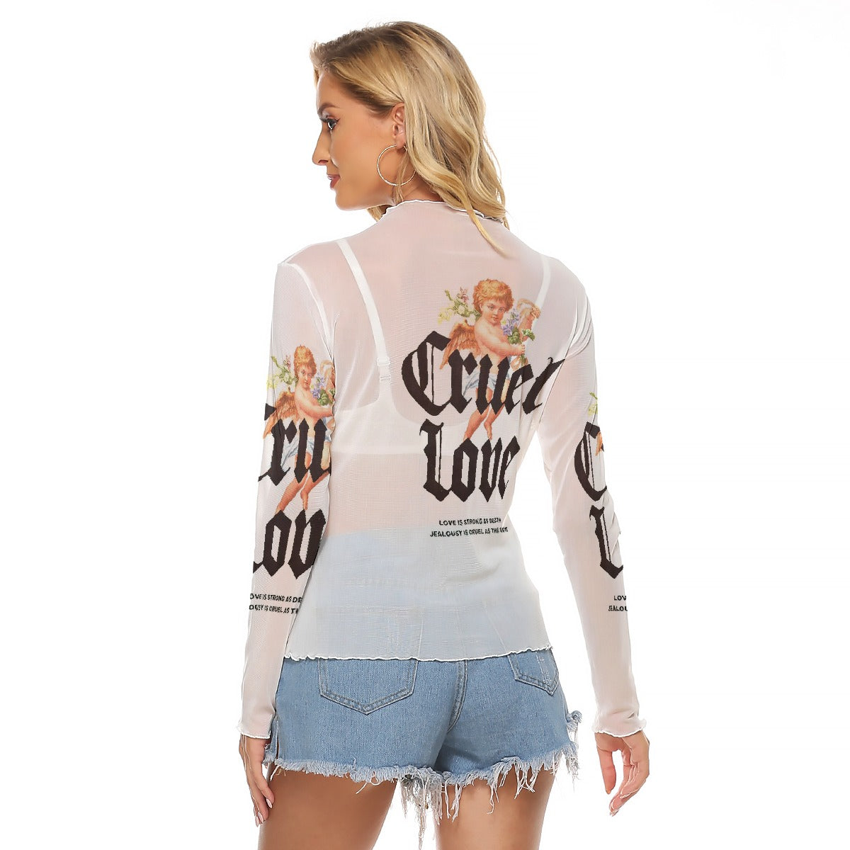 All-Over Print Women's Mesh T-shirt