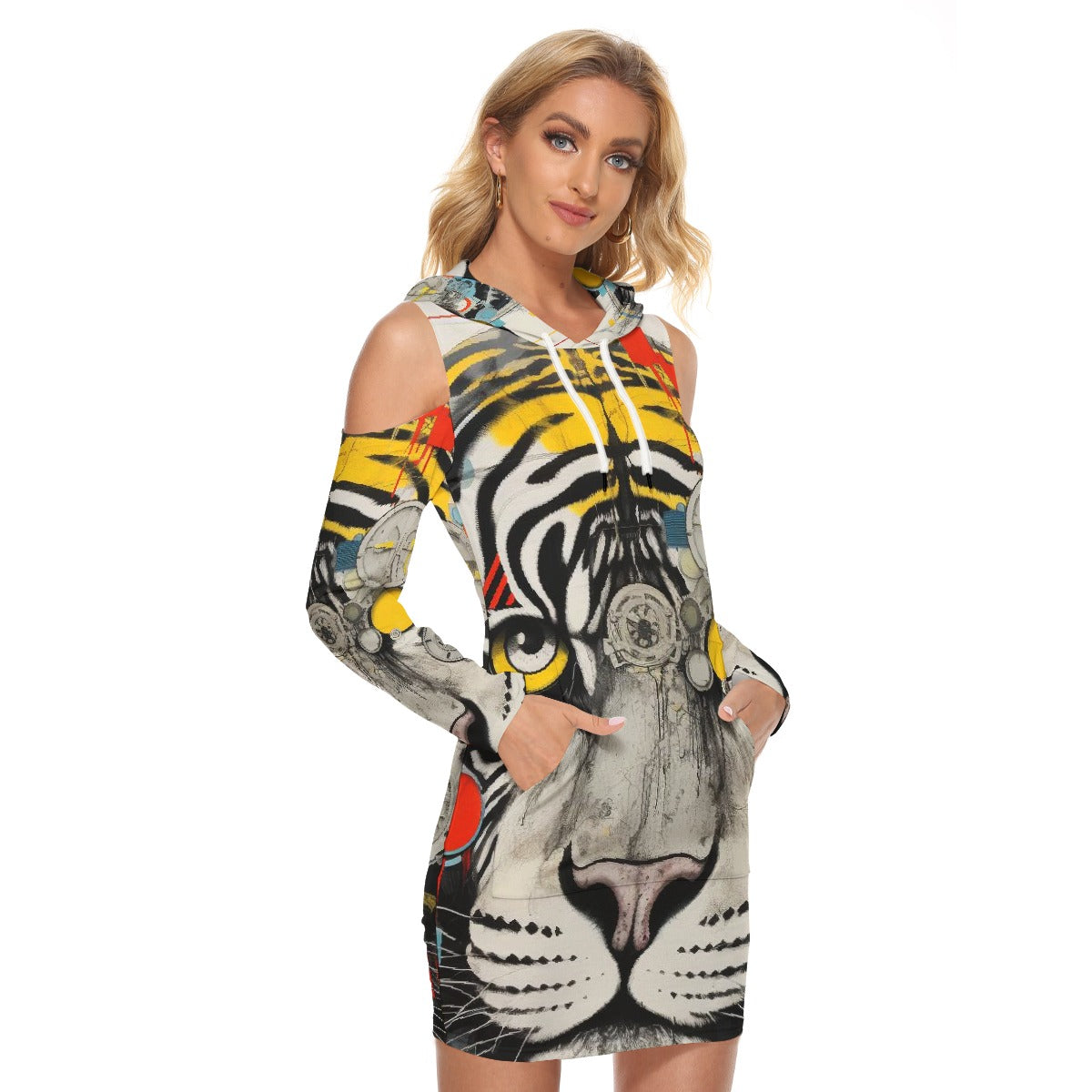 All-Over Print Women's Tight Dress