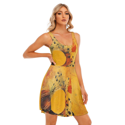 All-Over Print Women's Tank Vest Dress