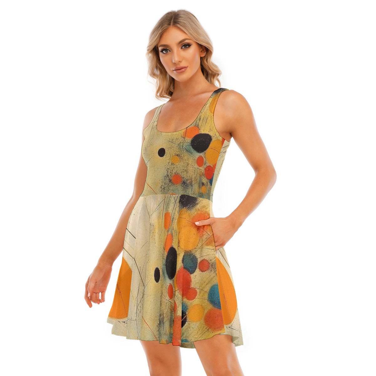 All-Over Print Women's Tank Vest Dress