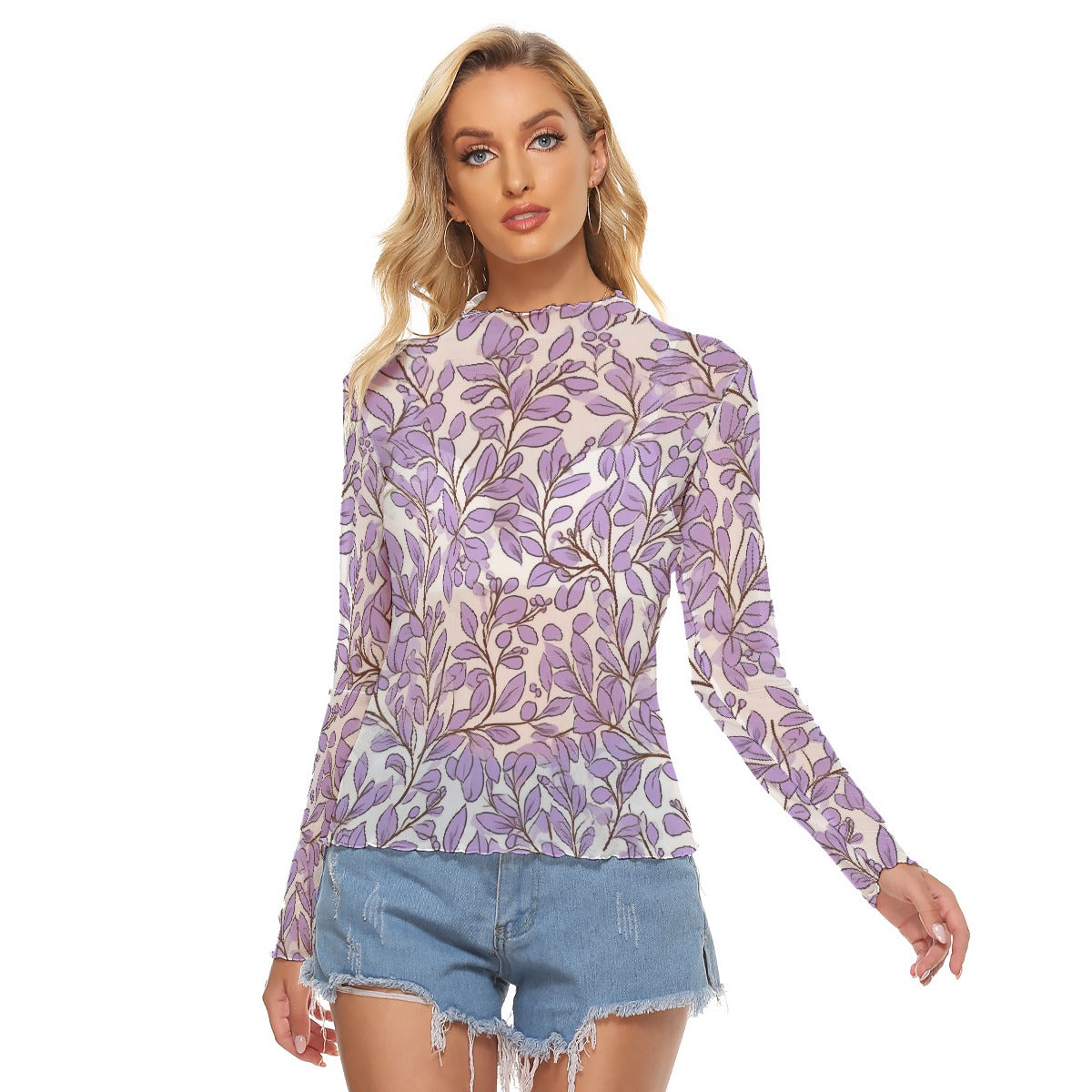 All-Over Print Women's Mesh T-shirt