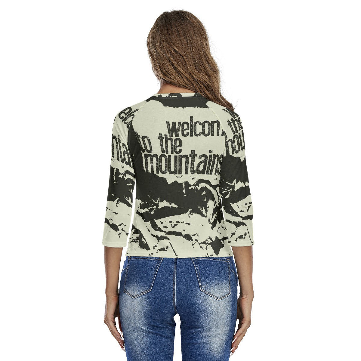 All-Over Print Women's Raglan Sleeves T-shirts