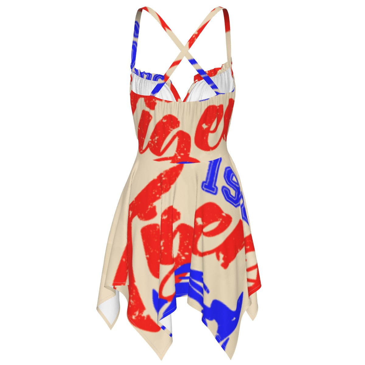 All-Over Print Women's Slip Dress