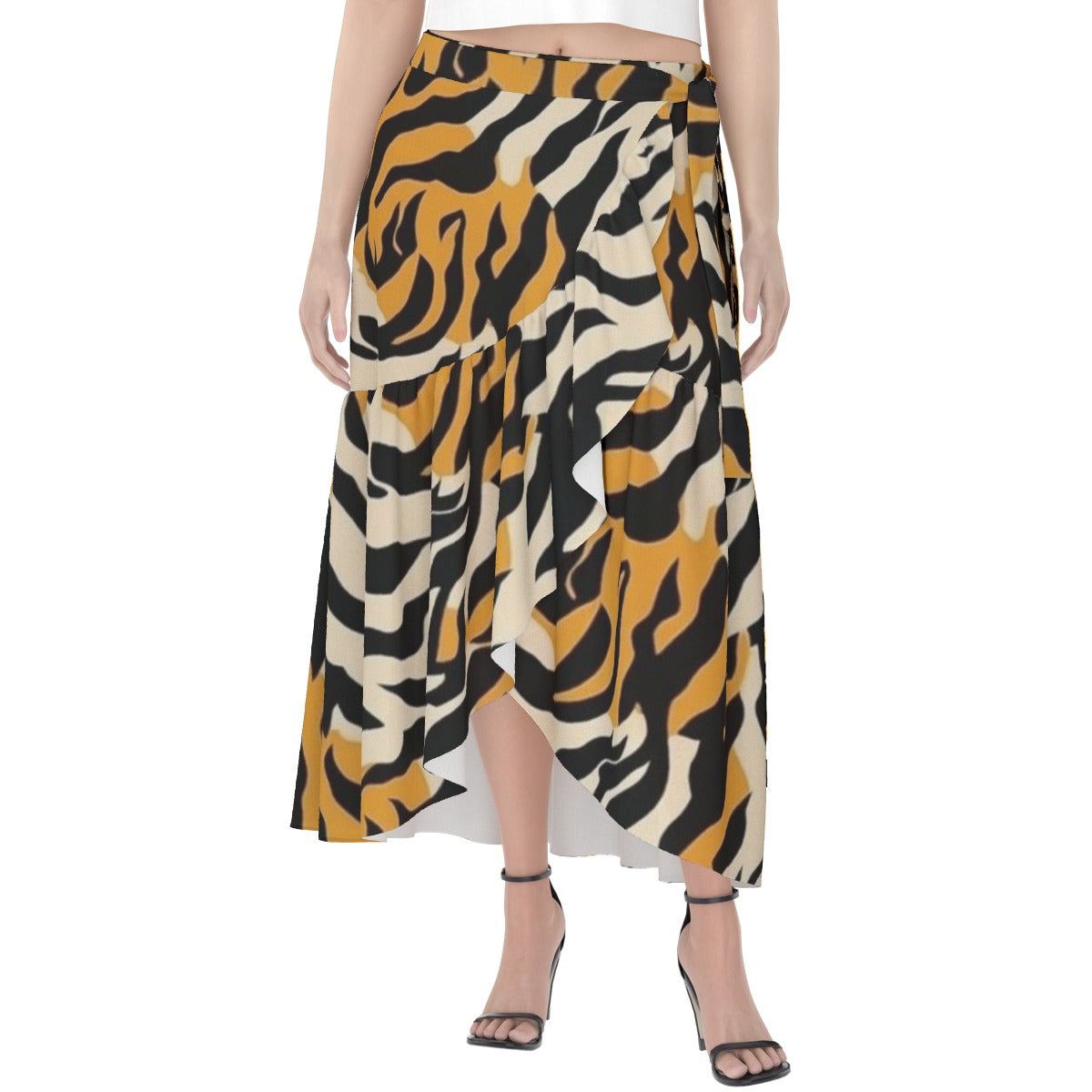 All-Over Print Women's Wrap Skirt