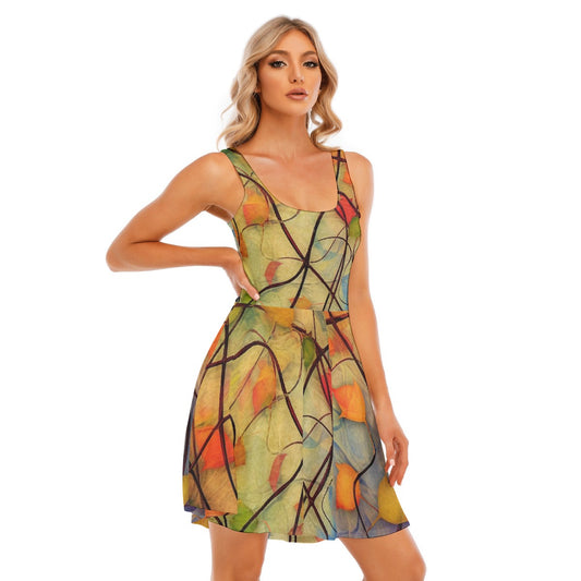 All-Over Print Women's Tank Vest Dress