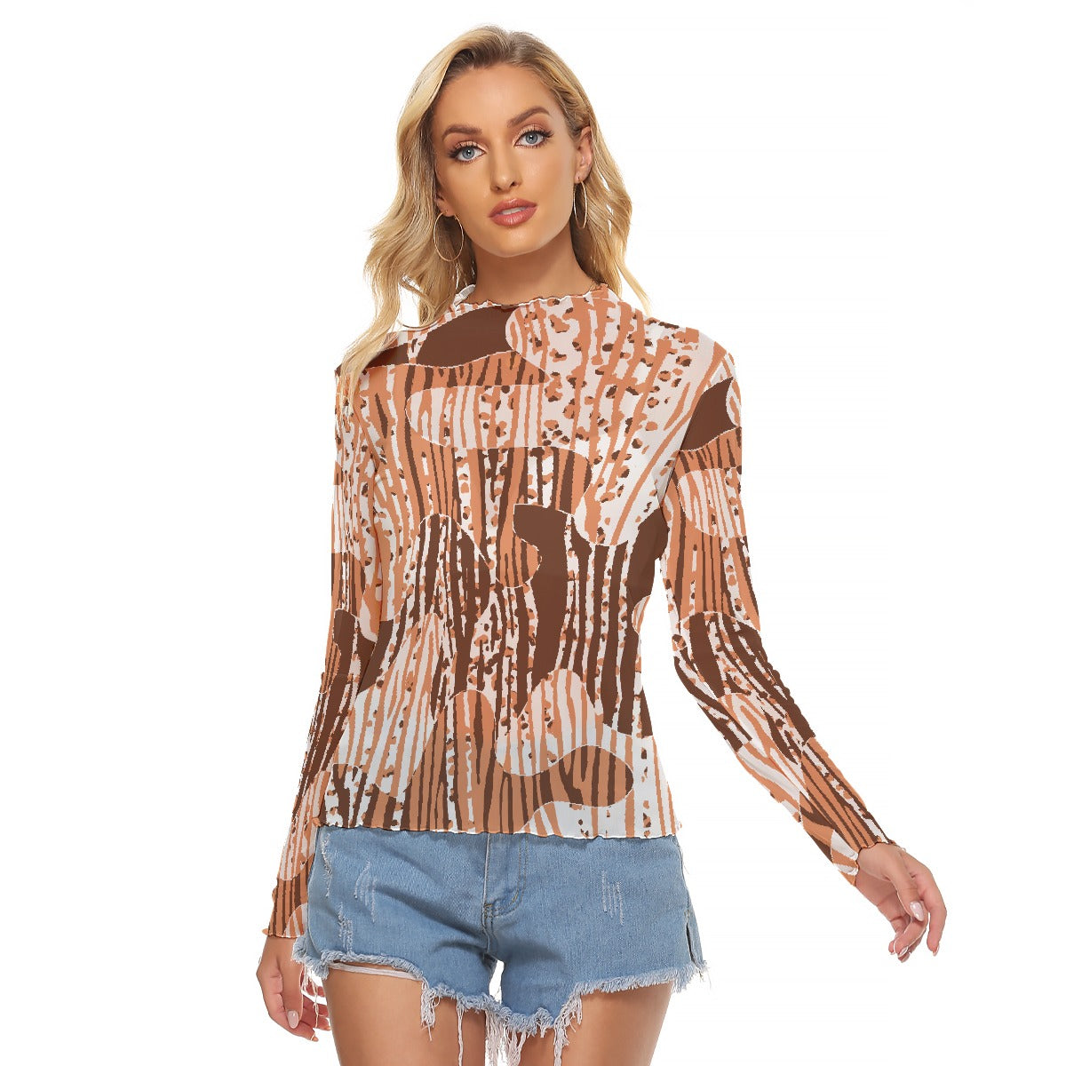 All-Over Print Women's Mesh T-shirt