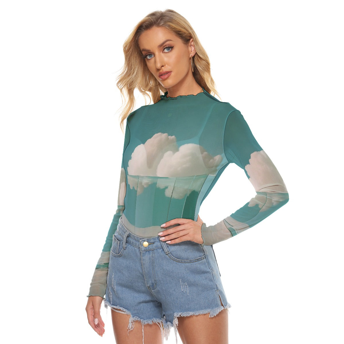 All-Over Print Women's Mesh T-shirt