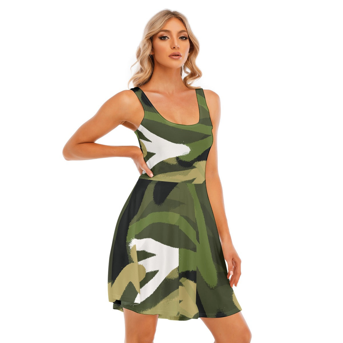 All-Over Print Women's Tank Vest Dress