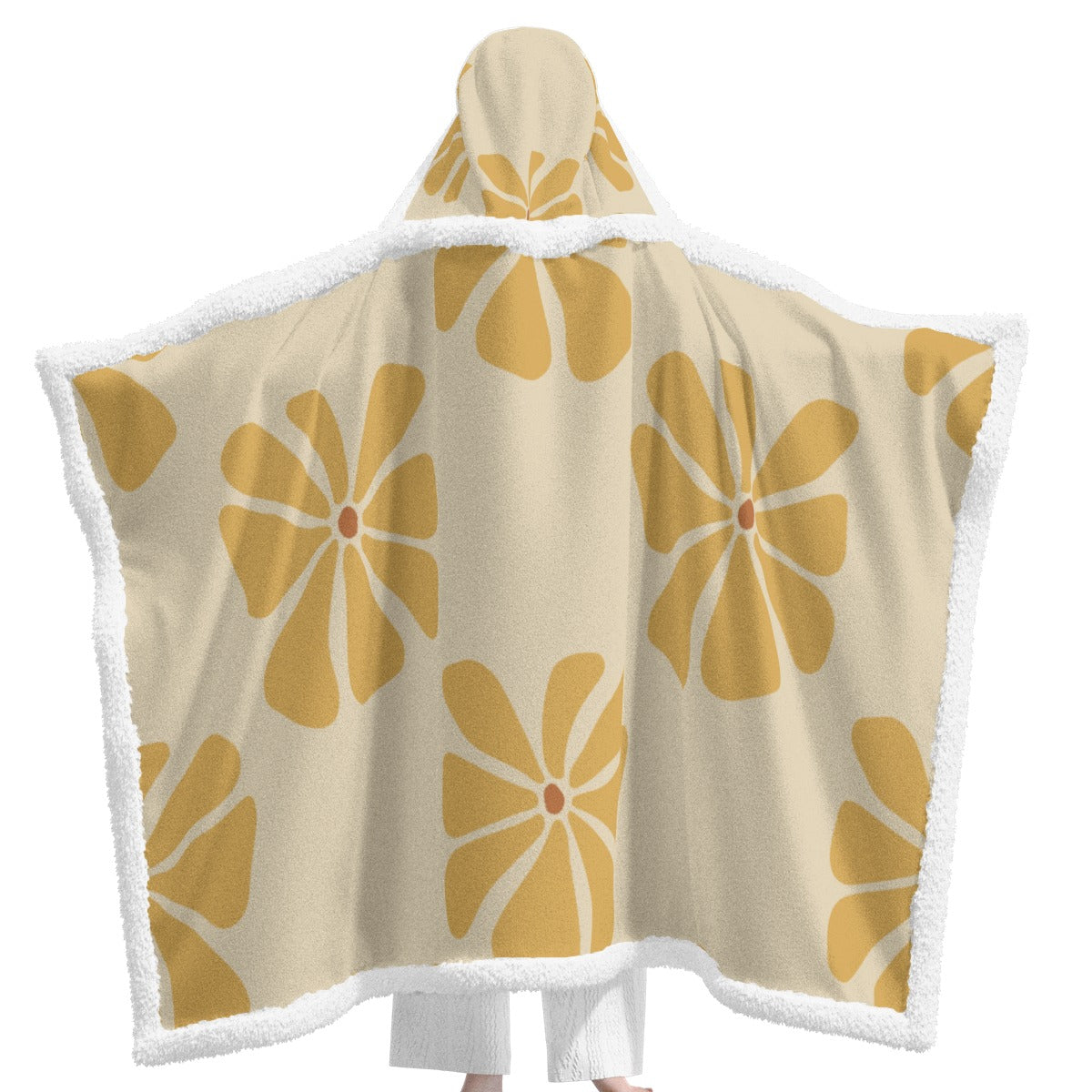 All-Over Print Unisex Wearable Hooded Blanket