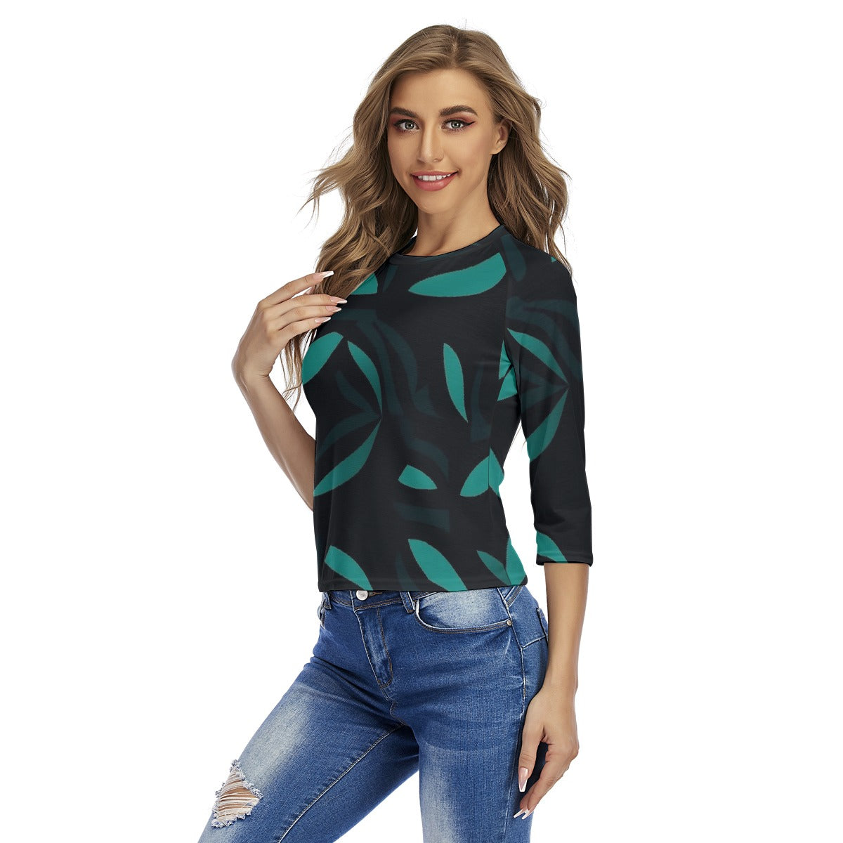 All-Over Print Women's Raglan Sleeves T-shirts