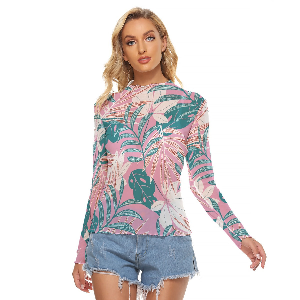 All-Over Print Women's Mesh T-shirt