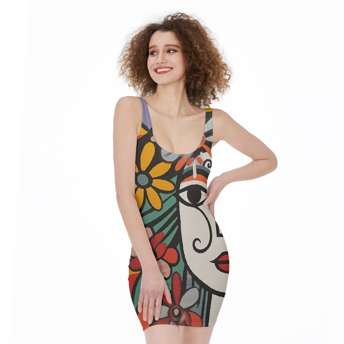 All-Over Print Women's Bodycon Dress