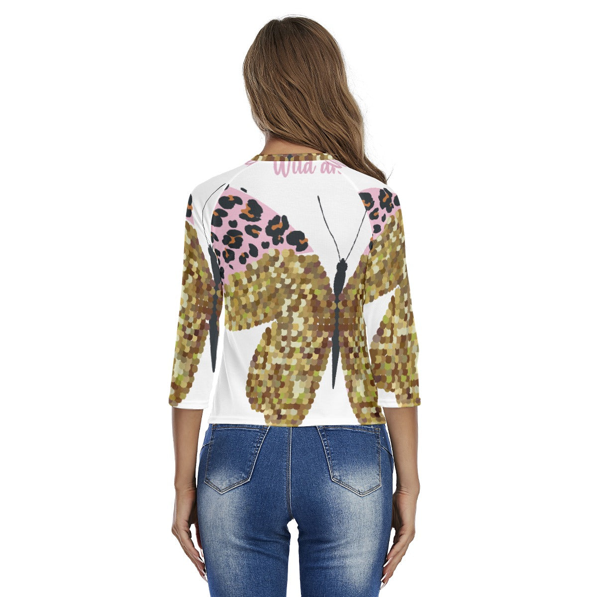 All-Over Print Women's Raglan Sleeves T-shirts