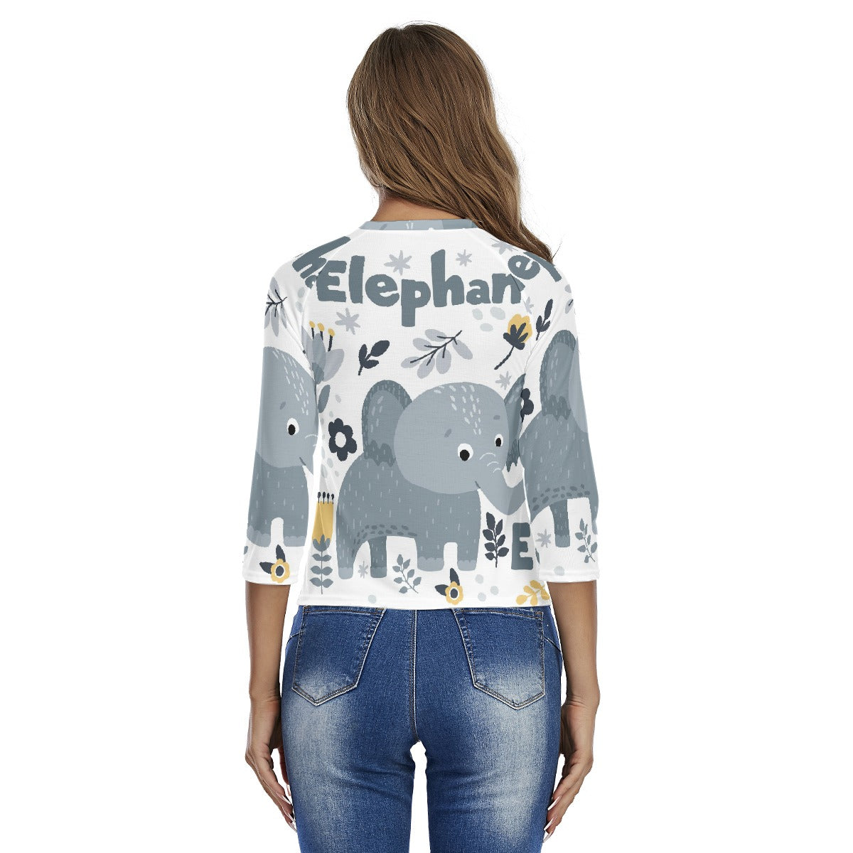 All-Over Print Women's Raglan Sleeves T-shirts