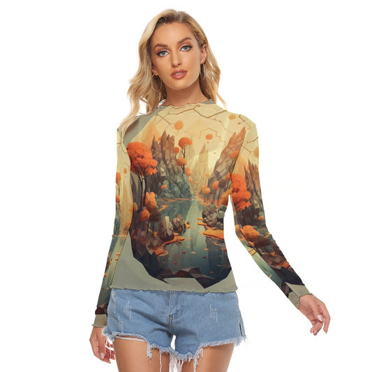 All-Over Print Women's Mesh T-shirt